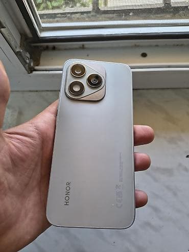 note 15 pro max: Honor 400 Lite, 256 GB, rəng - Ağ, Barmaq izi — 6