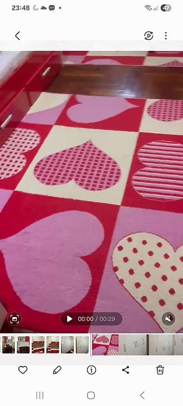 körpü mebel: Qız üçün, İşlənmiş, Çarpayı, Matras ilə, Siyirməli, MDF — 7