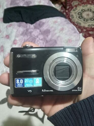 TV və video: Olympus rəqəmsal fotoaparat - Sensor: 8.0 MP - Linza: Olympus Lens — 4