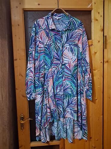 ayaqq: Brend: Apricot Model: Uzun, asimmetrik kəsimli köynək–don - Naxış — 2