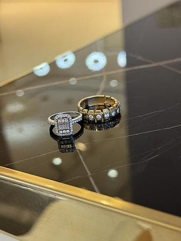 brilliant komplektlər: Dəstə daxildir: Üzük, Ağ qızıl — 1