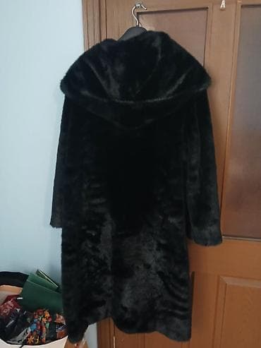 Qadın geyimləri: Kürk, 6XL, rəng - Qəhvəyi — 4