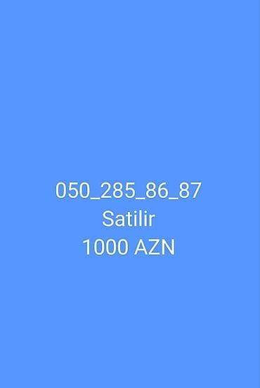 Satış elanında göstərilən məhsul/xidmət haqqında məlumat: - Məbləğ