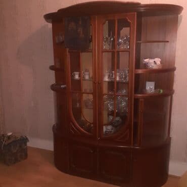 hazır vitrin: Şüşəli dolab vitrini — 7