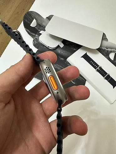 katv1 smart: İşlənmiş, Smart saat, Apple, Sim kart, rəng - Qara — 7
