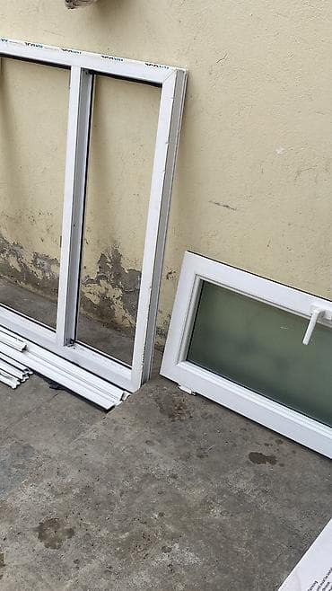 plastiq pencere: Yaxsi vezyetde uzunluq 113 en 133 buz susedir biraz balaca eziyleri — 5