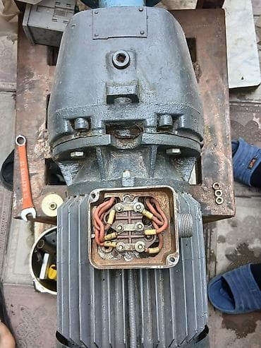 generator dizel satilir: Sənaye elektrik mühərriki + reduktor komplekti mator Reduktor 2.2 kv — 2