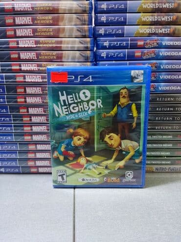 oyun rol seti: Playstation 4 üçün oyun diskləri. Tam yeni, bağlamada. PlayStation 5 — 9