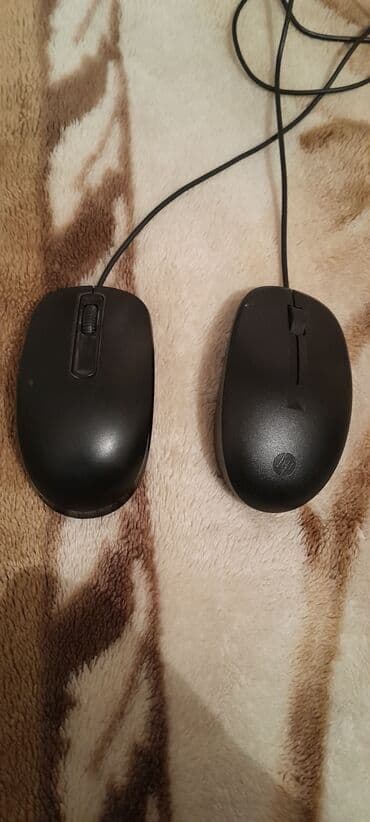 коврик для мыши: Məhsul: 2 ədəd simli kompüter siçanı (USB) - Marka/model: sağdakı HP — 2