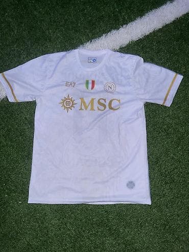 yun papaqlar: Futbolka, Ea7, L, rəng - Ağ — 1