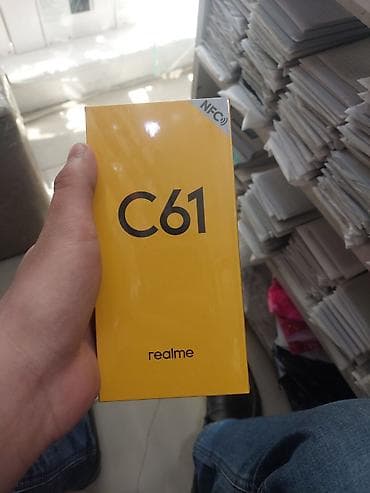 dubaydan telefon: Realme C61, 256 GB, rəng - Boz, Barmaq izi, Face ID — 3