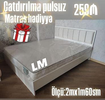 taxt doşəkləri: İkinəfərlik taxt – sifarişlə və yeni - Ölçü: 1m60sm x 2m - Qiymət — 1