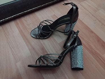 Basanoşka və səndəllər: Qadın yüksək dabanlı sandal - Brend: Hollywood (iç tabanda yazı) - — 2