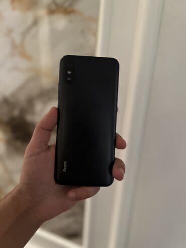 redmi telefonu: Redmi 9A, 32 ГБ, цвет - Черный, Отпечаток пальца, Face ID — 7