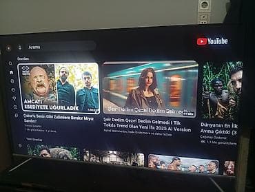 televizorlar smart: Smart TV – böyük ekranlı, 4K kontent dəstəyi, YouTube tətbiqi - Geniş — 4