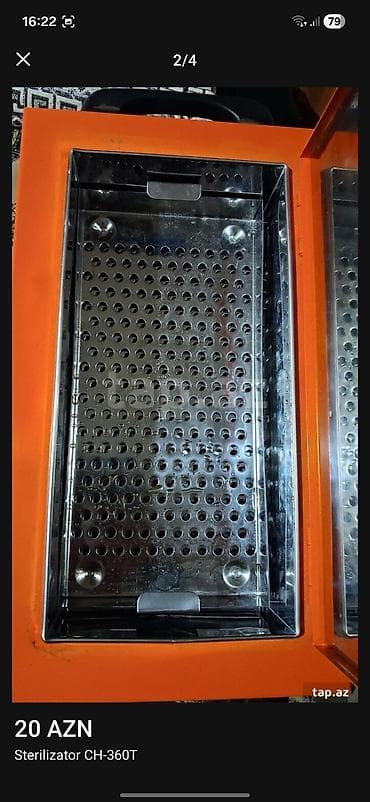 mini kran: Sterilizator CH-360T – mini yüksək temperaturda sterilizasiya qurğusu — 2