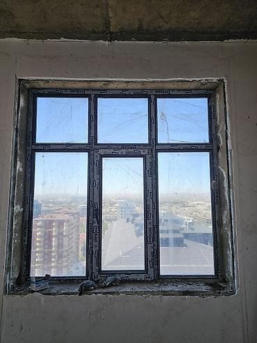 şaxta baba saxta can: PVC pəncərə və balkon qapısı dəsti - Material: PVC profil (üzərində — 2
