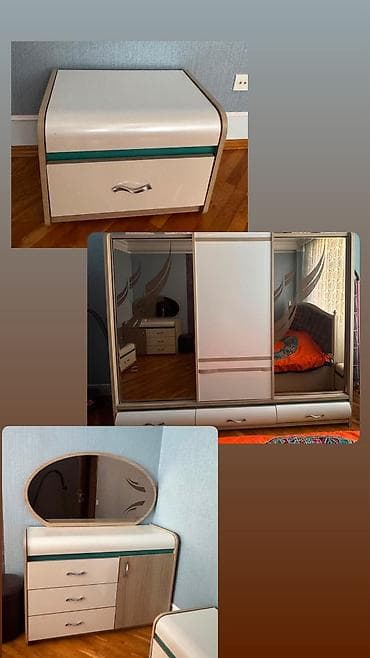 İkinəfərlik çarpayı, Dolab, Termo, 2 tumba, İşlənmiş