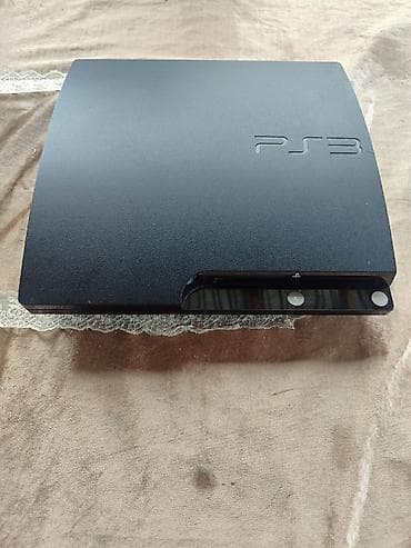 Sony PlayStation 3 (PS3) Slim oyun konsolu 250gb pult və sinirləri