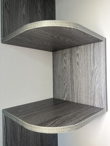 taxta bocka: İşlənmiş, Dekorativ rəf, Corner shelf — 2