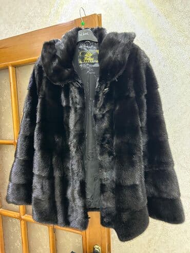 женские шлепанцы с мехом: Шуба, XL, цвет - Черный — 2