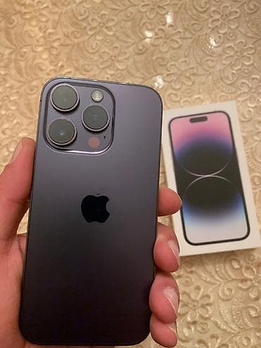 iphone 13 pro max qiyməti: IPhone 14 Pro Max, 256 GB, Jet Black, Sənədlərlə — 4