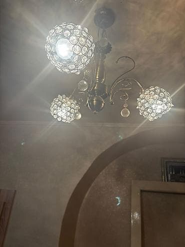 ritual samlar: Çılçıraq, 5 lampa, Metal — 3