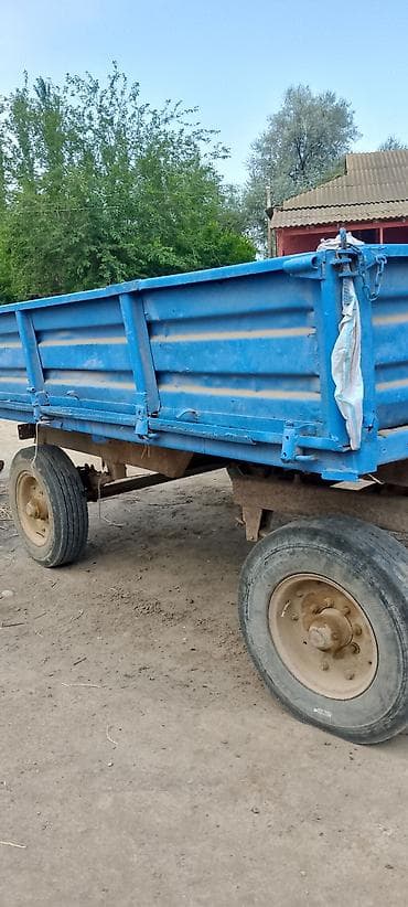daewoo nexia 2010: Kənd təsərrüfatı üçün ikioxlu traktor qoşqusu - Korpus: mavi rəngli — 2