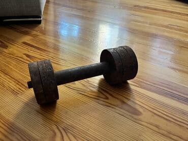 Tənzimlənən metal dambıl - Material: bərk polad/çəkmə dəmir -