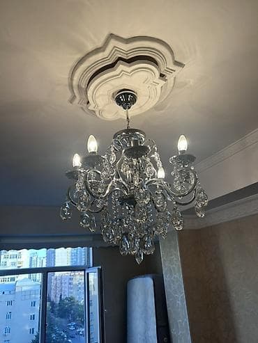 Çılçıraq, 8 lampa, Xrustal lalafo.az -da Çılçıraq, 8 lampa, Xrustal