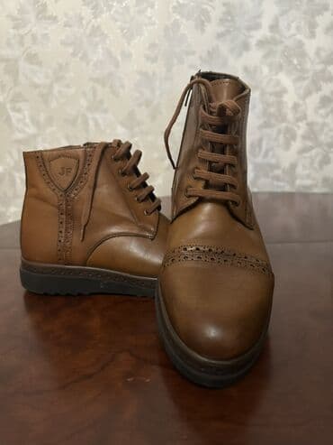 bot kişi: Məhsul: Kişi üçün dəri qış botları Ayaqqabı Türkiyeden Antaliyadan — 5