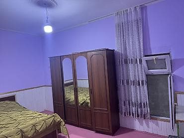 şeki: 2 otaqlı mənzil – mebellə Plan: - Geniş zal: divan, pərdə, jurnal — 3