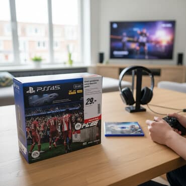 azerbaycan ps5 fiyat 2023: Sony PlayStation 5 (PS5) – EA Sports FC 26 bundle - 825 GB SSD yaddaş — 5