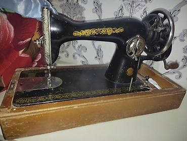 Mexaniki tikiş maşını – klassik retro model - Korpus: dözümlü çuqun
