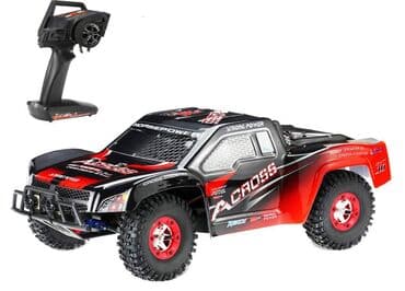transmitter: RC car Wltoys 12423 1/12 olcu. 50km/saat suret. 2.4G Transmitter. 540 — 6