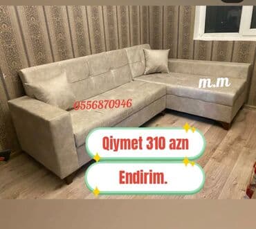 mətbəx ucun divan: Künc divan, Yeni, Açılan, Bazalı, Parça, Şəhərdaxili pulsuz çatdırılma — 2
