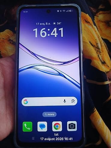 ucuz komputer: Oppo 5 Pro, 128 GB, rəng - Mavi, Barmaq izi — 2