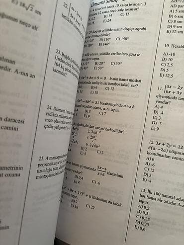 İdman və hobbi: Məhsul: “Riyaziyyat – IX sinif. Buraxılış imtahanına hazırlaşanlar — 2