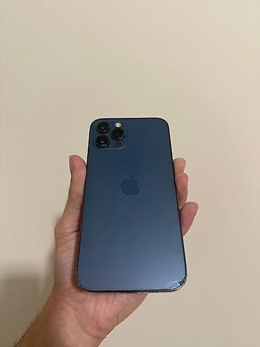 Бытовая техника: IPhone 12 Pro, 128 ГБ, Синий, Face ID — 4