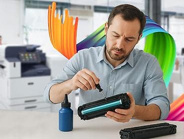 printer təmiri: 🖨️ KARTRİC DOLUMU – SÜRƏTLİ VƏ SƏRFƏLİ 🖨️ Printerinizin boyası bitib? — 1