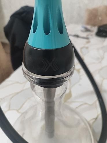 alpha hookah: Alpha HOOKAH qəlyanı - Brend: Alpha Hookah - Komplekt: şüşə kolba və — 3