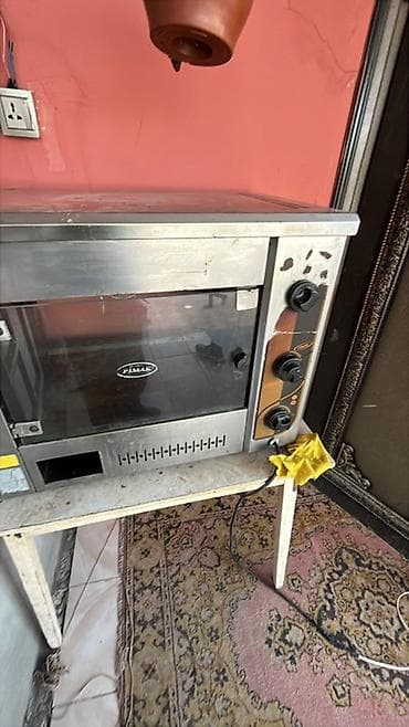 Soyuducu avadanlığı: Pimak markalı peşəkar elektrik sobası - Korpus: paslanmayan polad, ön — 1