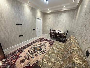 2 otaqlı evler: Yeni tikili binada zövqlü şəkildə təmir olunmuş, mebel və texnika ilə — 3