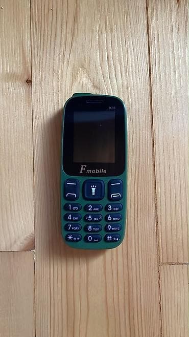 qaz paneli: Fmobile K11 düyməli mobil telefon - Rəng: yaşıl gövdə, qara ön panel - — 1