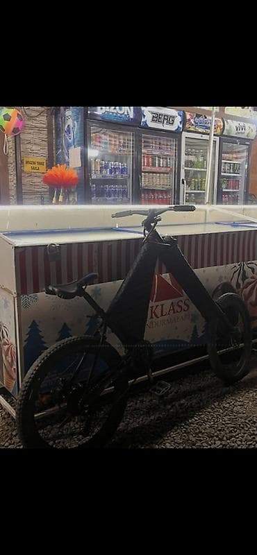 velosiped canta: Unikal dizaynlı velosiped – sükan yerinə dairəvi avtomobil sükanı ilə! — 2