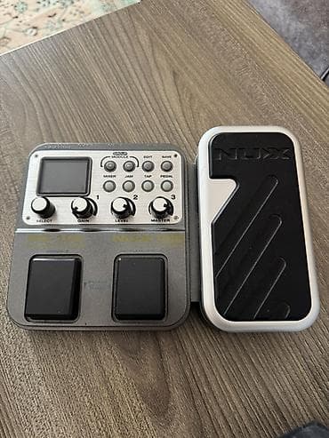 NUX ME-100 Gitar Prosessor İdeal vəziyyətdədir, heç bir probemi