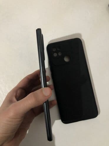 3D panellər: Redmi 10C, 128 GB, rəng - Boz, Barmaq izi — 4