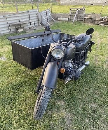 Yük daşımalı qoşa qoşqulu motosiklet - Yan qoşqu ilə təchiz olunmuş lalafo.az -da Yük daşımalı qoşa qoşqulu motosiklet - Yan qoşqu ilə təchiz olunmuş