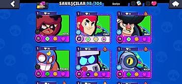Спорт и хобби: Brawl Stars hesabı – yüksək göstəricilərlə dolu oyun profili - Kupa — 5