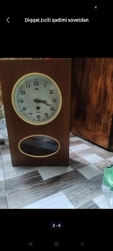 Divar Mexaniki Əntiq saat Raketa, 1948 il lalafo.az -da Divar Mexaniki Əntiq saat Raketa, 1948 il